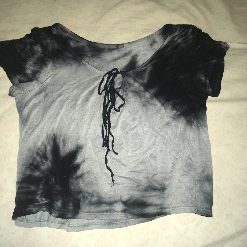 American eagle tie dye crop top